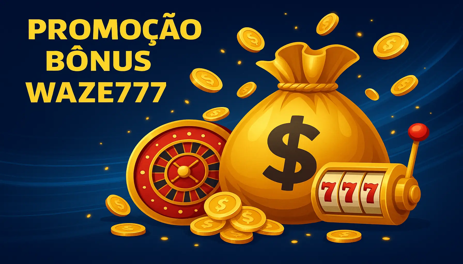 O bônus promocional WAZE777 é uma ótima maneira de começar sua aventura