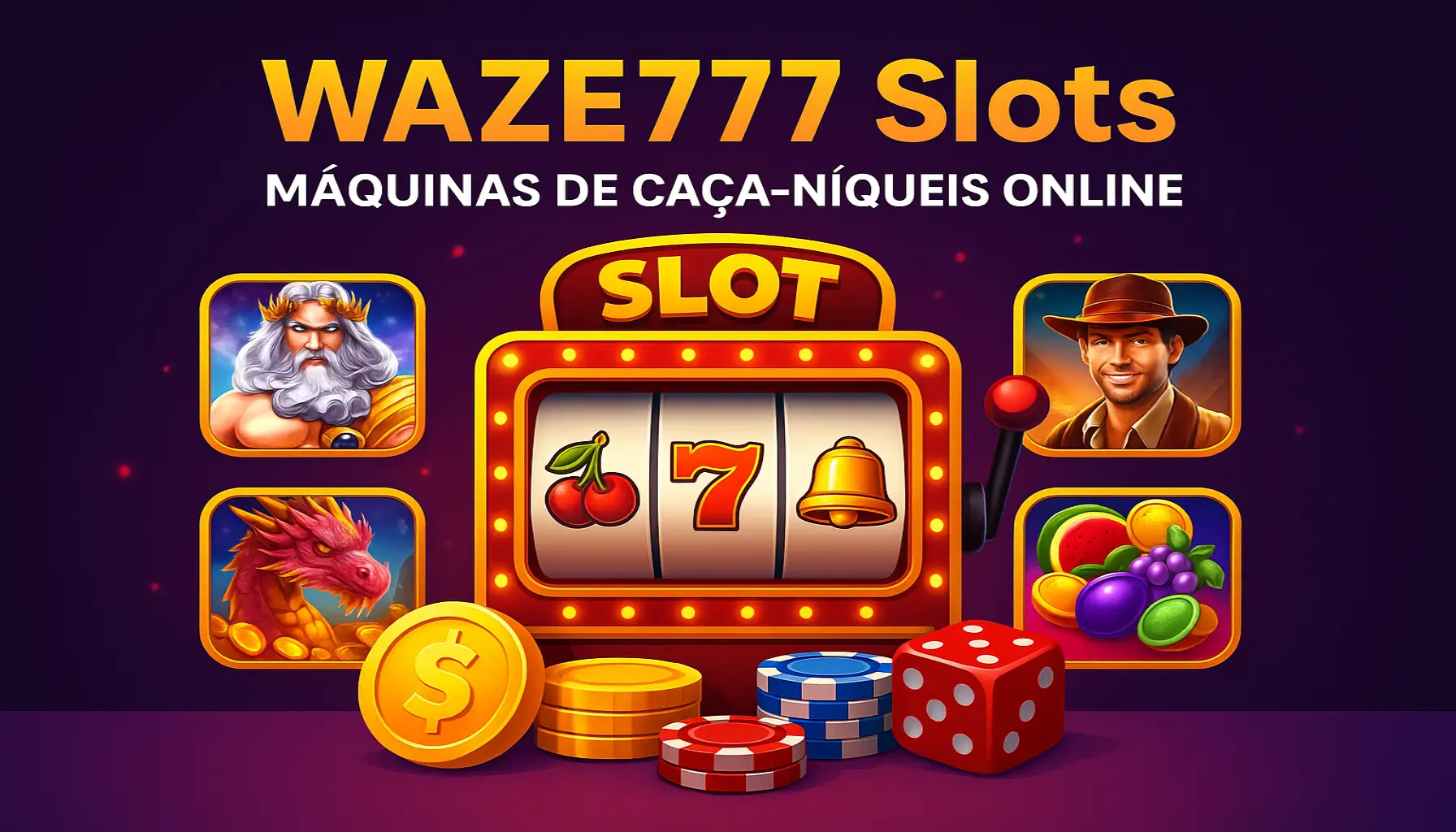 Explore o mundo das slot machines no WAZE777 Casino